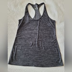 Gray racetrack tank